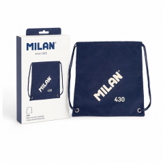 Milan 430 Drawstring Bag Navy, 11.3 L