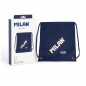 Milan 430 since 1918 large drawstring bag navy blue