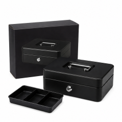 Cromad CR1225 Metal Cash Box, 5 Compartments
