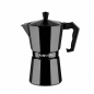 Muvip 6-cup aluminum coffee maker black matte