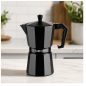 Muvip Cafetière en aluminium 6 tasses noir mat Muvip Cafetière en aluminium 6 tasses noir mat