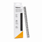 Fellowes black metal binding spines 8 mm, 100 pack