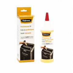 Fellowes shredder lubricant oil 120 ml bottle