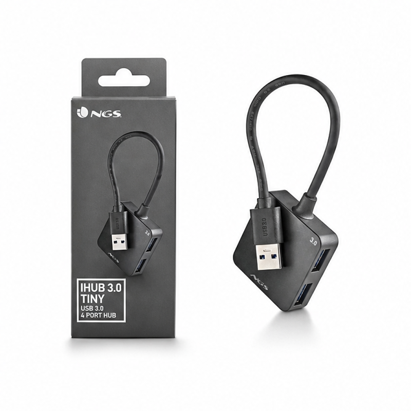 NGS IHUB 3.0 TINY hub USB 3.0 à 4 ports