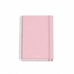 Dohe Serenity A5 Spiral Notebook Pink 100 Sheets