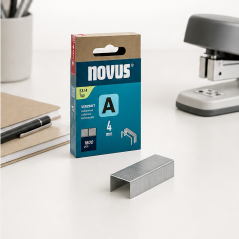 Novus A type 53 53/4 fine wire staples, 1800 pcs