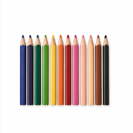 STABILO GREENtrio, étui de 12 crayons de couleur