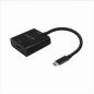Aisens USB-C to HDMI 4K@30Hz Converter, Black, 15 cm