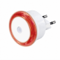 Veilleuse LED Hama Basic avec fiche, capteur de crépuscule, blanche
