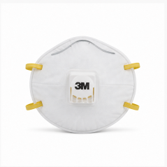 3M Cool Flow Masques antiparticules 8812 FFP1 avec valve, lot de 3