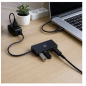 Hub USB Ewent EW1134 4 ports USB 3.2 Gen1 noir
