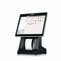 AVPos K6000 15" touch POS terminal with integrated printer