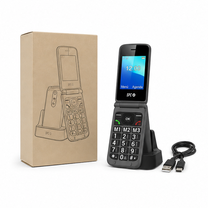 SPC Stella 3 téléphone mobile à clapet