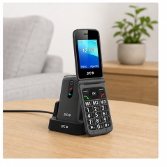 SPC Stella 3 4G clamshell phone with SOS