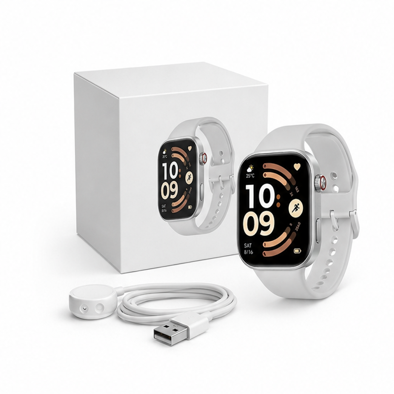 Xiaomi Redmi Watch 6 AMOLED Smartwatch, 2.07", Bluetooth 5.4, Silver