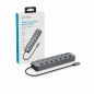 Hub USB-C Aisens 3.2 Gen2 8 ports gris 30 cm
