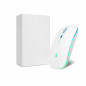 Subblim Souris sans fil LED Dual Flat Mouse Blanc