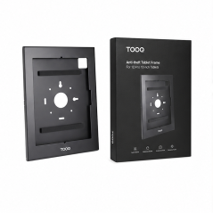 Tooq cadre antivol tablettes 12,4" à 13" | Noir