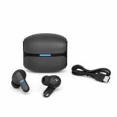 Leotec Nebula Fit Black Bluetooth 6.0 Earbuds