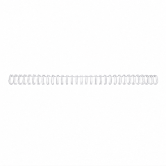 GBC WireBind 8 mm blanc - lot de 100 spirales