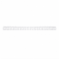 GBC WireBind 8 mm White Binding Spines - 100 Pack