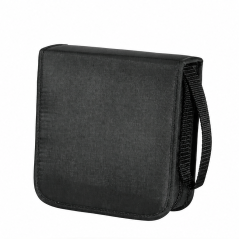 Hama CD/DVD Wallet 40, Black Antistatic