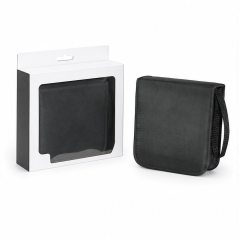 Hama Sacoche CD/DVD 40, noire antistatique