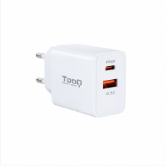 Tooq USB-C PD 20W Wall Charger, White