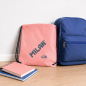 Milan 430 since 1918 large drawstring bag pink