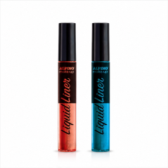 Pack de 2 maquillages liquides Alpino bleu et rouge