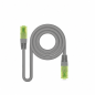 Nanocable RJ45 Cat.6 UTP AWG26 CCA Network Cable, Gray, 20 m