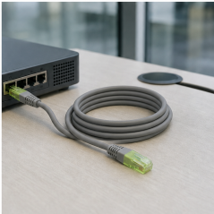 Nanocable câble réseau RJ45 Cat.6 20 m gris