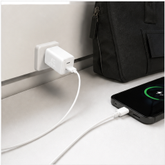 Blackbyte 45W GaN Dual USB-C Charger White