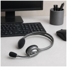 Logitech H110 Casque stéréo filaire pour PC