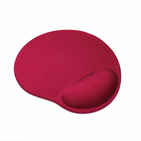 Trust BigFoot Tapis de souris ergonomique avec repose-poignet en gel rouge