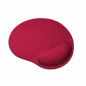 Trust BigFoot ergonomic mouse pad with gel wrist rest red