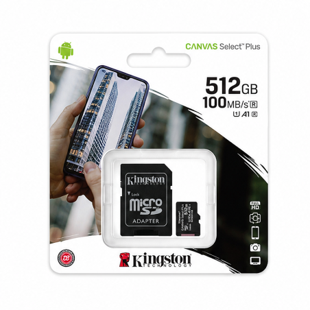Kingston Canvas Select Plus microSDXC 512 Go SD