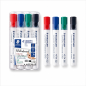 Staedtler Lumocolor 351 marqueurs pour tableau blanc, lot de 4