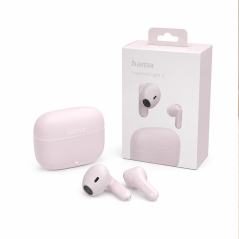 Hama Freedom Light II écouteurs Bluetooth rose