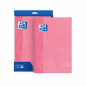 Oxford Europeanbook 1 spiral notebook A4+ 5x5 grid, 80 sheets, pink