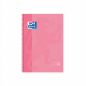 Oxford Europeanbook 1 spiral notebook A4+ 5x5 grid, 80 sheets, pink