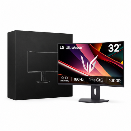 LG UltraGear 32G600A-B 31,5" QHD 180 Hz incurvé