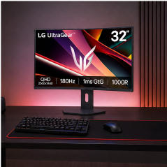 LG UltraGear 32G600A-B 31,5" QHD 180 Hz incurvé