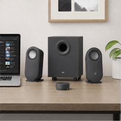 Logitech Z407 Bluetooth Speakers for PC and Mac
