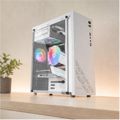 Mars Gaming MC100 White PC Case