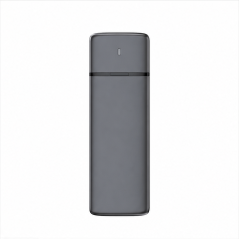 Boîtier externe Aisens M.2 SATA/NVMe vers USB 3.2 Gen 2, gris