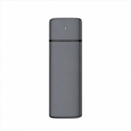 Boîtier externe Aisens M.2 SATA/NVMe vers USB 3.2 Gen 2, gris
