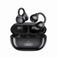 XO G40 Pearl Clip Auriculaires TWS Bluetooth 5.3 Noirs