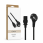 Aisens CPU power cable CEE7/M-C13/H 10 m black
