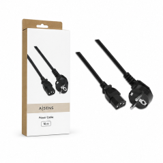 Aisens CPU Power Cable 10 m Black | CEE7 to C13
